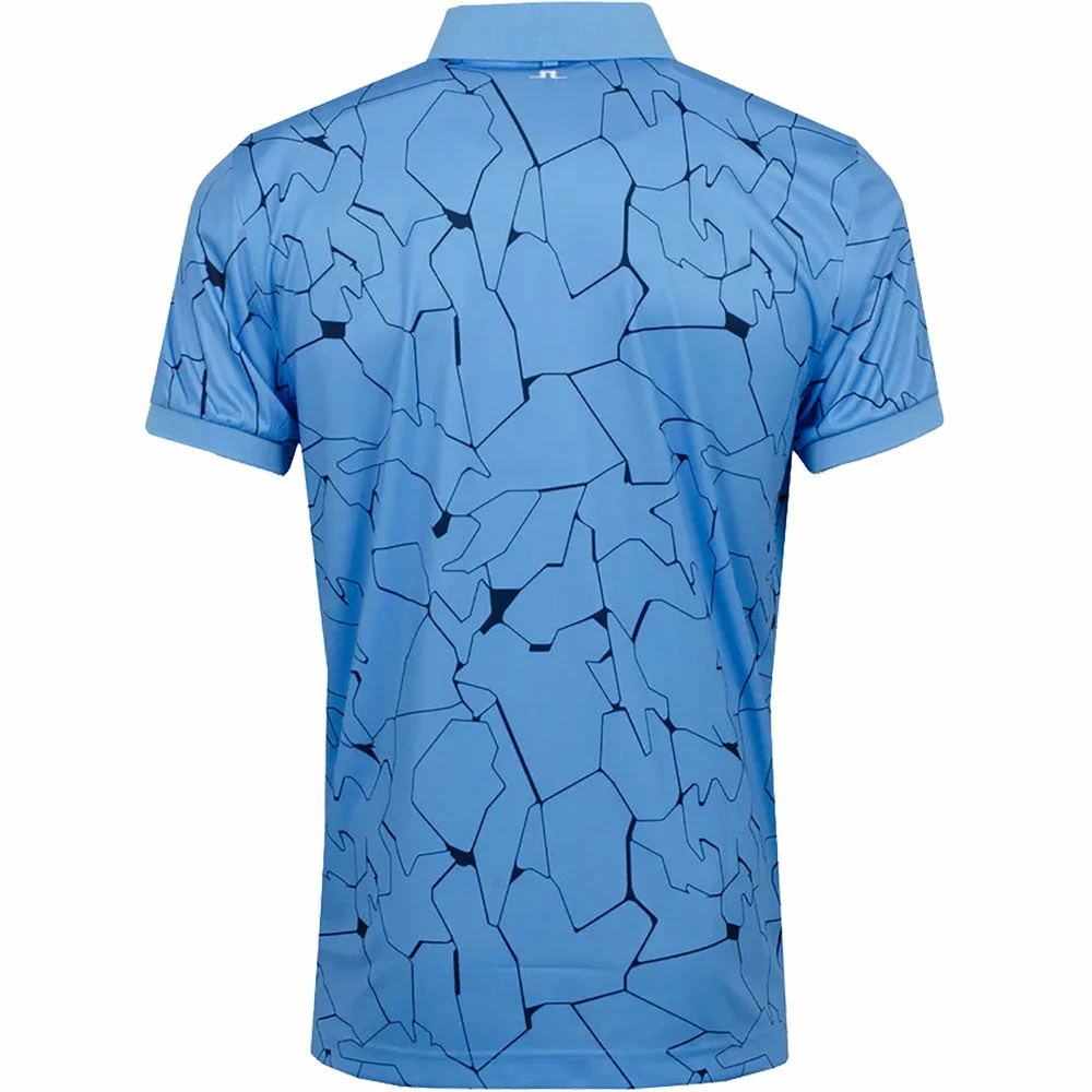 J.Lindeberg J. Lindeberg Tour Tech AF Print Mens Golf Polo 4 J.Lindeberg J. Lindeberg Tour Tech AF Print Mens Golf Polo - Image 2