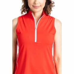 Kinona Keep It Covered Womens Sleeveless Golf Polo