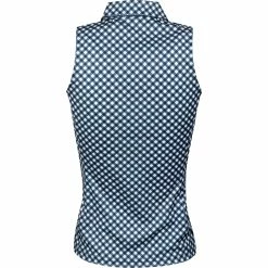 J.Lindeberg J. Lindeberg Dena Printed Womens Sleeveless Golf Polo 2021 9 J.Lindeberg J. Lindeberg Dena Printed Womens Sleeveless Golf Polo 2021 -Golf Apparel Shop 19689 GINGHAMNVYWHT 1 f7f0b6b1 5b94 420e a343 d8c9fb4c609c
