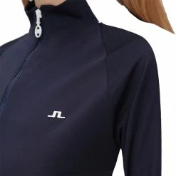 J.Lindeberg J. Lindeberg Marie Mid Layer Womens FZ Golf Jacket -Golf Apparel Shop 19693 NAVY 2 5d6cda1d 9827 411f a995 a23a2a3cb59e