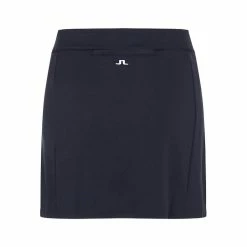 J.Lindeberg J. Lindeberg Amelie Mid 16.5in Womens Golf Skort -Golf Apparel Shop 19696 NAVY 1 75d360fe 8d1b 488a 9ffd b65ae39ecfc0