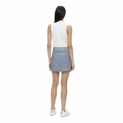 J.Lindeberg J. Lindeberg Amelie Mid Printed 16.5in Womens Golf Skort 9 J.Lindeberg J. Lindeberg Amelie Mid Printed 16.5in Womens Golf Skort -Golf Apparel Shop 19697 GINGHAMNVYWHT 1 8414f643 6d2d 4d78 a1ff 100dc1bc85cd