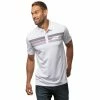 TravisMathew Topsail Mens Golf Polo -Golf Apparel Shop 19724 WHITE