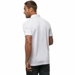 TravisMathew Topsail Mens Golf Polo -Golf Apparel Shop 19724 WHITE 2