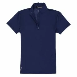 Polo Ralph Lauren RLX Mesh Mix French Navy Womens Golf Polo
