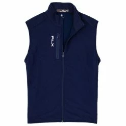 Polo Ralph Lauren RLX Techy Terry French Navy Mens Golf Vest