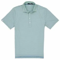 Polo Ralph Lauren RLX Ralph Lauren Classic Fall Blue/Topspin Lime Mens Golf Polo