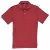 Polo Ralph Lauren RLX Printed Lightweight Airflow Sunrise Red Mens Golf Polo