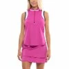 Lucky In Love Liberty Zip Passion Pink Womens Golf Tank Top -Golf Apparel Shop 20463 PASSIONPNK689 f3dd413b 50ce 48f9 a275 df635438c6d9
