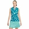 Nike Golf Nike Breathe Floral Print Womens Sleeveless Golf Polo -Golf Apparel Shop 20524 BLUSTERY467 269b1655 adfe 4fa1 9821 3f60a5c6a38f
