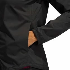 Adidas Golf Adidas Provisional Womens Golf Jacket -Golf Apparel Shop 20787 BLACK 3