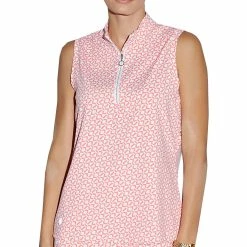 GGBlue Tess Womens Sleeveless Golf Polo -Golf Apparel Shop 20899 PASSION4531