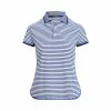 Polo Ralph Lauren Ralph Lauren Golf Printed Shirttail Trooper Royal Womens Golf Polo -Golf Apparel Shop 20941 TROOPRRYLWHT 53d214b7 f91e 4195 8164 eb7e3509160d
