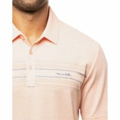 TravisMathew Adult Swimming Heather Autumn Sunset Mens Golf Polo -Golf Apparel Shop 21166 HTHRAUTMSUNST 2 fd61b8ed d472 4750 a258 1945fa7c41ed