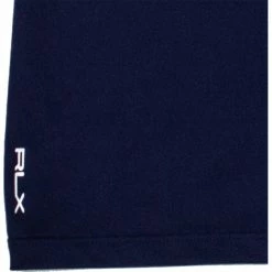 Polo Ralph Lauren RLX Tricolor French Navy Womens Sleeveless Golf 1/4 Zip -Golf Apparel Shop 21551 FRNCHNVYMULTI 2