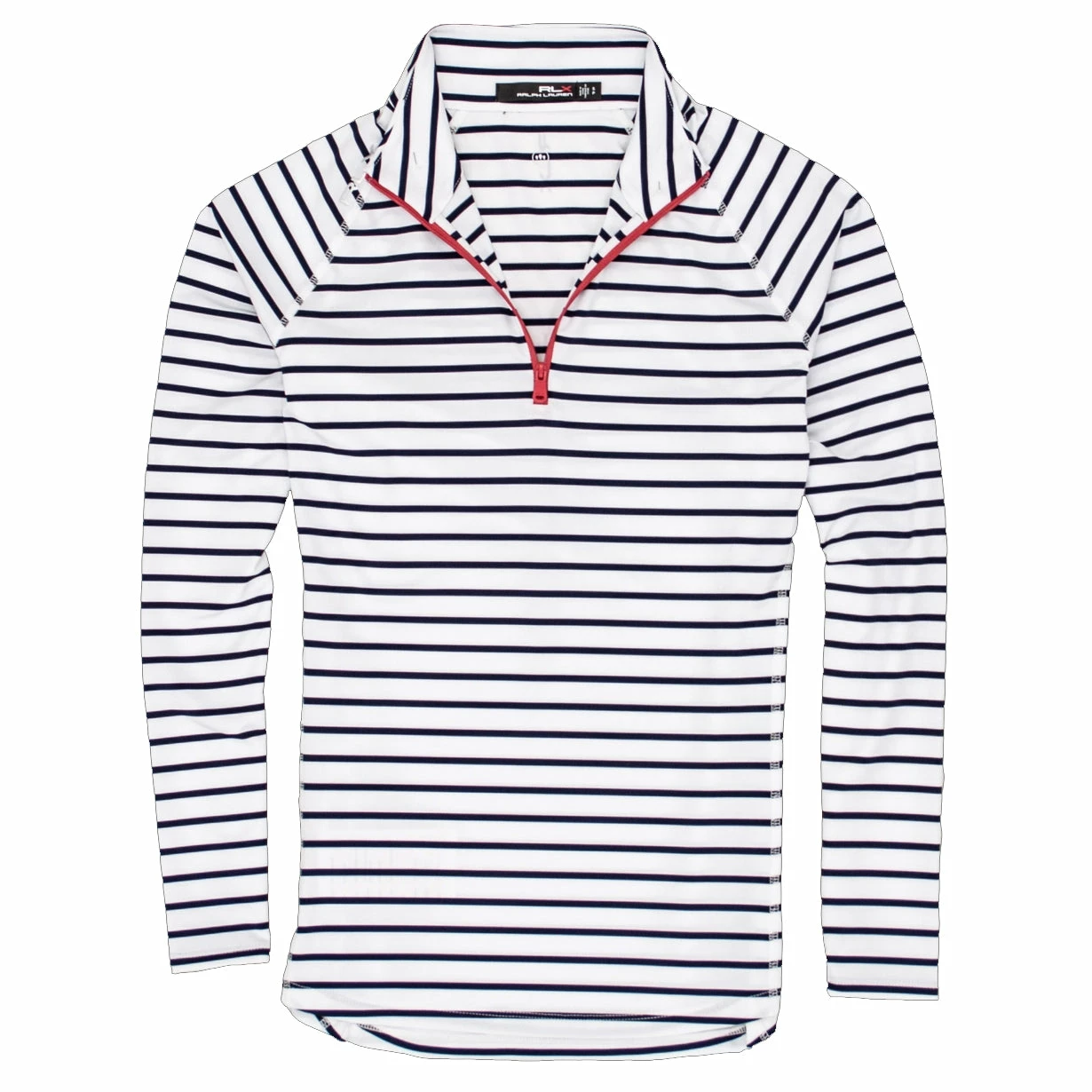 Polo Ralph Lauren RLX Ralph Lauren Printed UV Protection French Navy Strtipe Womens Golf 1/4 Zip 3 Polo Ralph Lauren RLX Ralph Lauren Printed UV Protection French Navy Strtipe Womens Golf 1/4 Zip