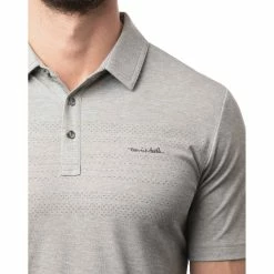 TravisMathew Rager Mens Golf Polo -Golf Apparel Shop 21771 HTHRGREY9HGR 2