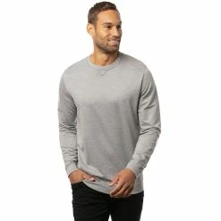 TravisMathew Fink 2.0 Mens Golf Pullover -Golf Apparel Shop 21919 HTHLTGRY0HLG 5bfc6c5b 965d 4427 99c5 67240d686040