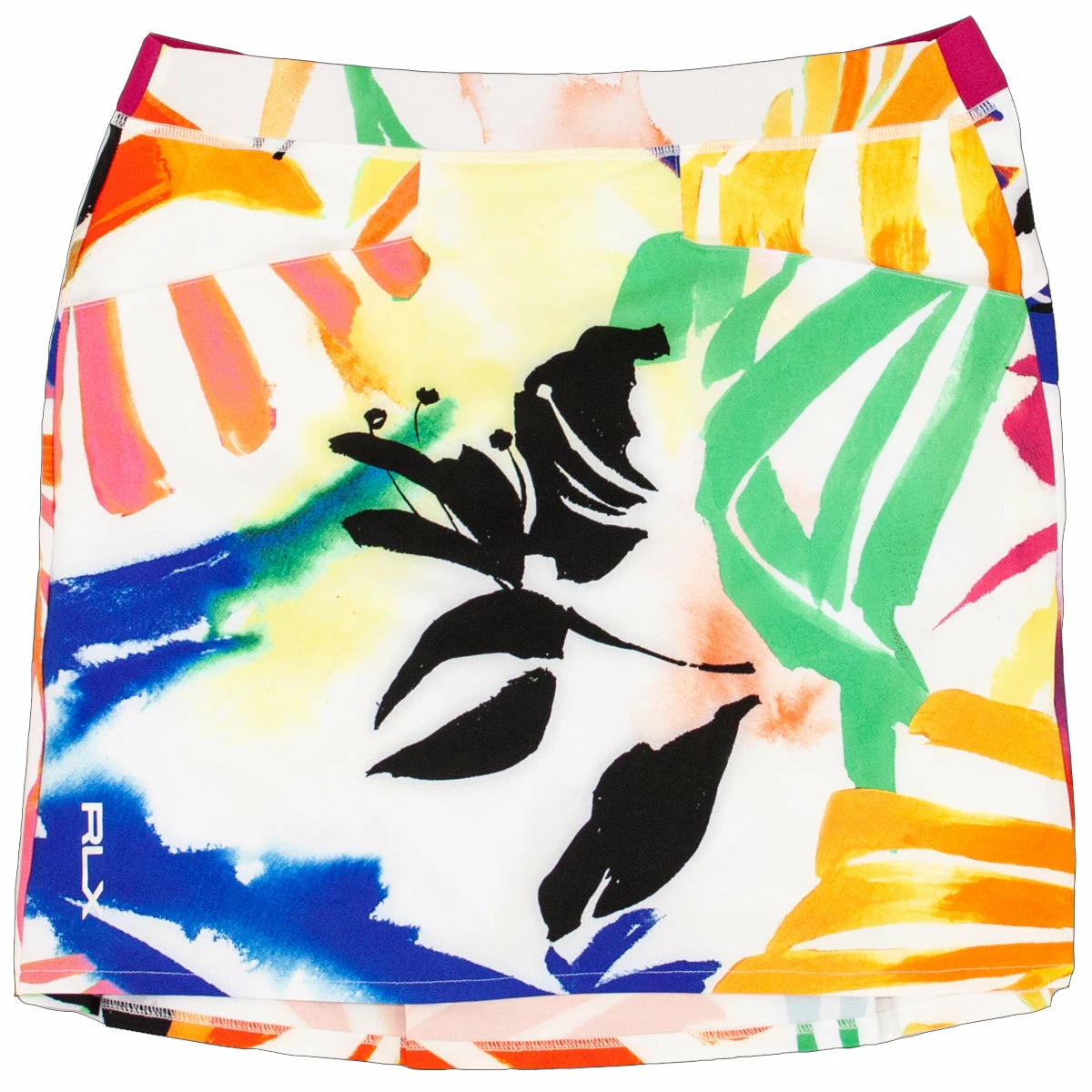 Polo Ralph Lauren RLX Ralph Lauren Printed Aim 15in Abstract Palms Womens Golf Skort 3 Polo Ralph Lauren RLX Ralph Lauren Printed Aim 15in Abstract Palms Womens Golf Skort