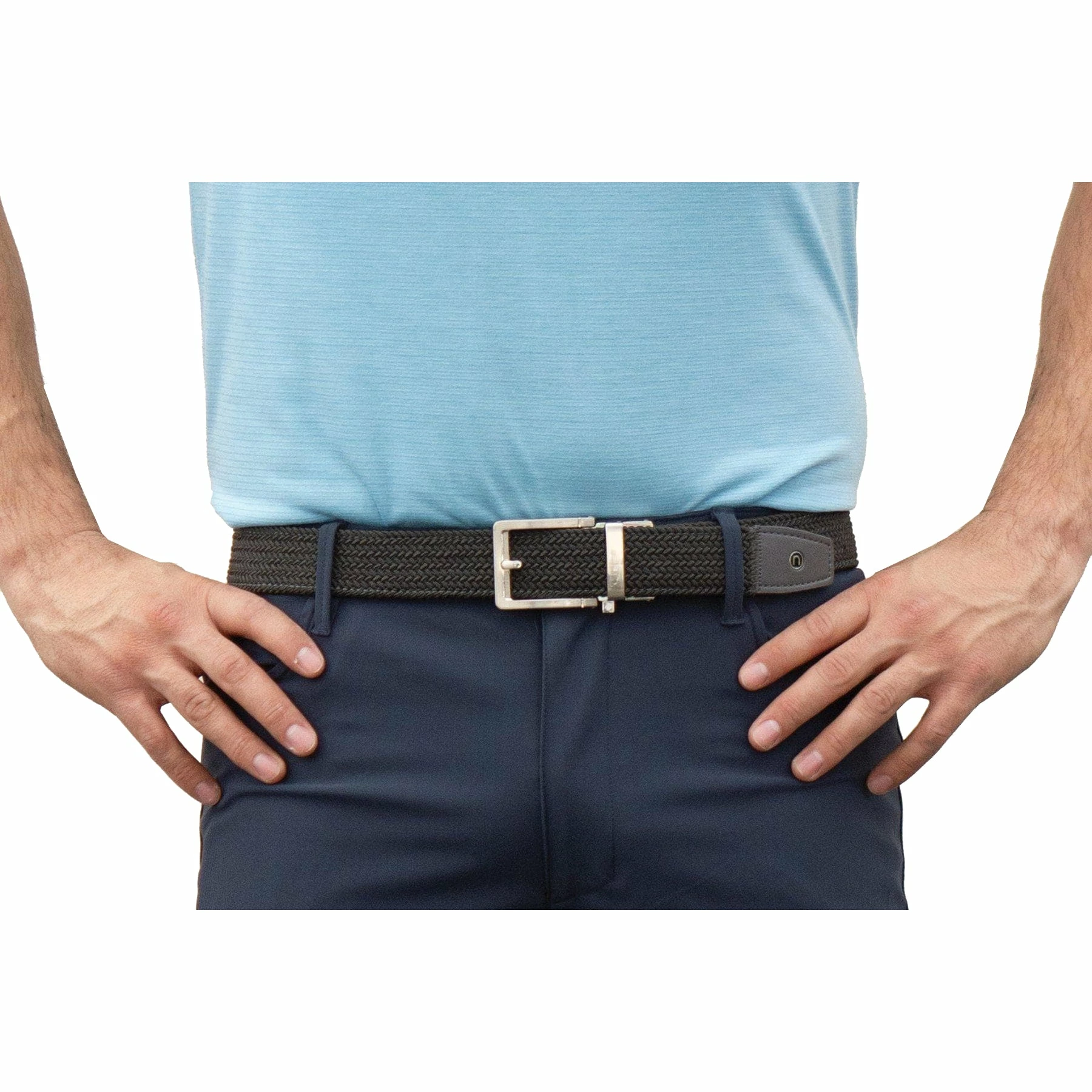 Nexbelt Braided Grey 2.0 Mens Belt 4 Nexbelt Braided Grey 2.0 Mens Belt - Image 2