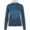 J.Lindeberg J. Lindeberg Luna Knitted Hybrid Captains Blue Womens Golf Sweater -Golf Apparel Shop 22402 CAPTBLUEO230
