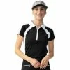 Daily Sports Roxa Black Womens Cap Sleeve Golf Polo 1 Daily Sports Roxa Black Womens Cap Sleeve Golf Polo -Golf Apparel Shop 22458 BLACK999 5d8fb5a5 707b 449c be93 17c7f345b690