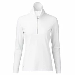 Daily Sports Floy Womens Golf 1/2 Zip 16 Daily Sports Floy Womens Golf 1/2 Zip -Golf Apparel Shop 22466 WHITE100