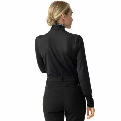 Daily Sports Veriane Black Womens Golf 1/2 Zip -Golf Apparel Shop 22468 BLACK999 2 a7747c2e d327 4f83 8181 2d45a7672abb