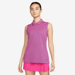 Nike Golf Nike Dri-FIT Victory Textured Womens Golf Polo -Golf Apparel Shop 23565 PINKPRIME642 0ad5d4e1 f536 41aa bc3e 5daa248aaf9d