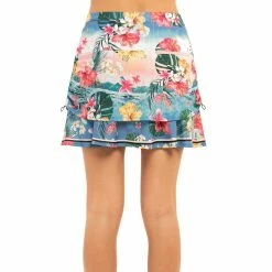 Lucky In Love Bloom Ruche 15.75in Womens Golf Skort -Golf Apparel Shop 23616 MULTI955 2 22fb8265 2990 4ff5 879d 736c3632ef07