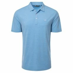 TravisMathew The Heater Mens Golf Polo -Golf Apparel Shop 23916 HTHRHERITAGBL