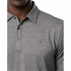 TravisMathew The Heater Mens Golf Polo -Golf Apparel Shop 23916 SLEET 1