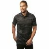 TravisMathew Heater Camo Mens Golf Polo 1 TravisMathew Heater Camo Mens Golf Polo -Golf Apparel Shop 24370 BLACK