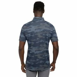 TravisMathew Heater Camo Mens Golf Polo -Golf Apparel Shop 24370 BLUENIGHTS 1