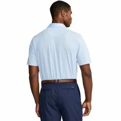 Polo Ralph Lauren RLX Ralph Lauren Tour Pique Blue Mens Golf Polo 6 Polo Ralph Lauren RLX Ralph Lauren Tour Pique Blue Mens Golf Polo -Golf Apparel Shop 24937 ELITEBLUE 1