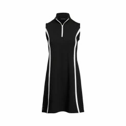 Polo Ralph Lauren RLX Ralph Lauren Polo Black Womens 1/4 Zip Dress