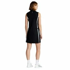 Polo Ralph Lauren RLX Ralph Lauren Polo Black Womens 1/4 Zip Dress -Golf Apparel Shop 25009 POLOBLACKWHT 2