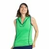 Kinona Roll To The Hole Womens Sleeveless Golf Polo -Golf Apparel Shop 25160 KELLYGREEN831 0415c2b1 8aeb 4d3f a8c2 f3d437848b3b