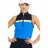 Kinona Smolder Shoulder Azure Blue Womens Sleeveless Golf Polo -Golf Apparel Shop 25185 AZUREBLUE230 8a9b2875 56bb 40f1 b234 79bacc467c6b