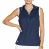 GGBlue Aspen Navy Womens Sleeveless Golf Polo -Golf Apparel Shop 25364 NVYWHITEB027W