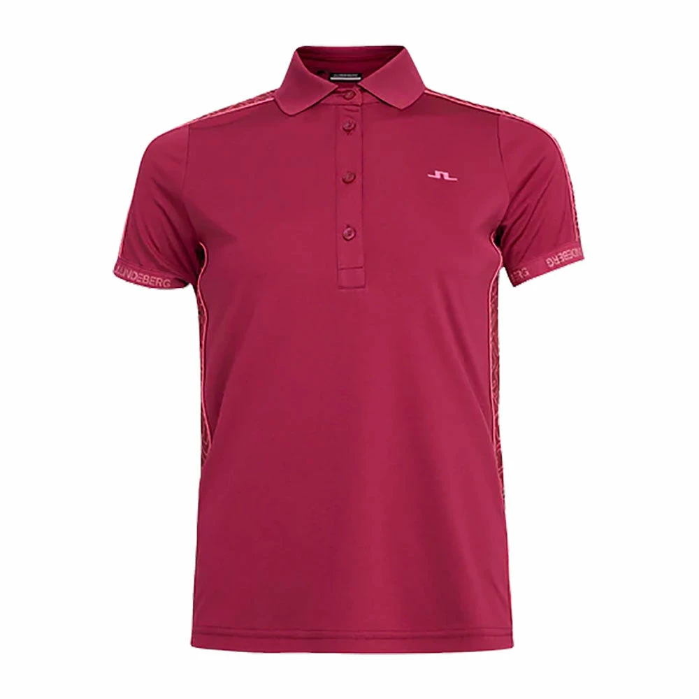 J.Lindeberg J. Lindeberg Damai Womens Golf Polo 3 J.Lindeberg J. Lindeberg Damai Womens Golf Polo