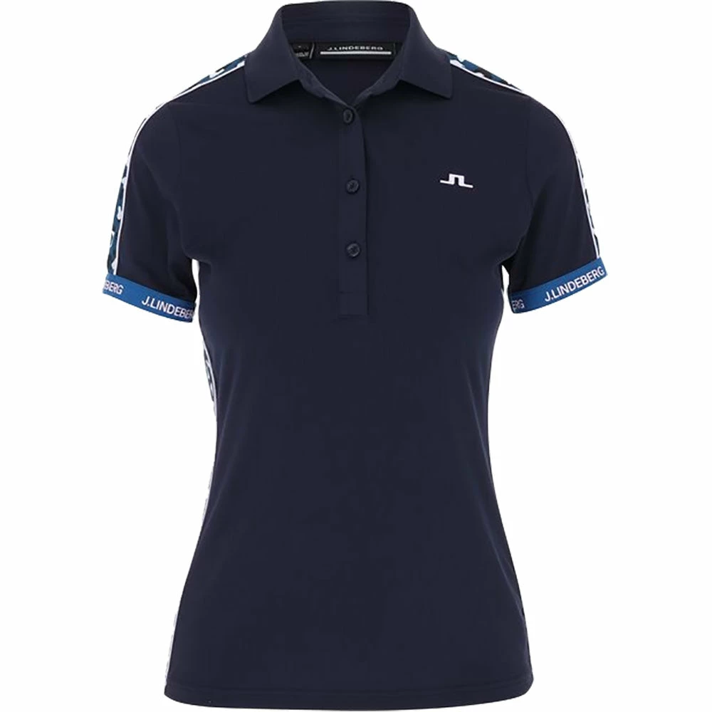 J.Lindeberg J. Lindeberg Damai Womens Golf Polo 4 J.Lindeberg J. Lindeberg Damai Womens Golf Polo - Image 2