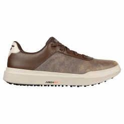 Skechers Relaxed Fit GO GOLF Drive 5 LX Mens Golf Shoes -Golf Apparel Shop 25652 BROWN