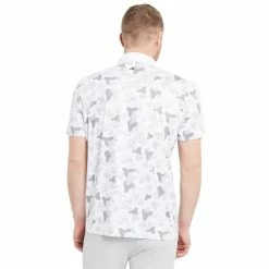 Redvanly Devoe Mens Golf Polo 9 Redvanly Devoe Mens Golf Polo -Golf Apparel Shop 25710 WHITE 1