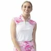 Daily Sports Cayla White Womens Golf Polo -Golf Apparel Shop 25758 WHITE100