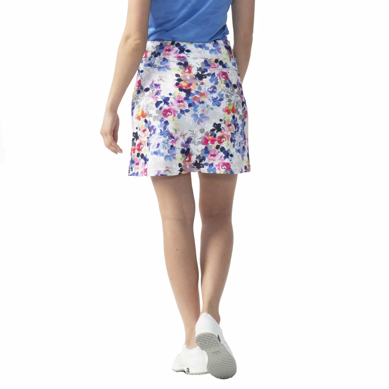 Daily Sports Mira 20in White Womens Golf Skort 4 Daily Sports Mira 20in White Womens Golf Skort - Image 2