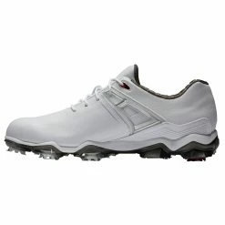 FootJoy Tour X Spiked Mens Golf Shoes -Golf Apparel Shop 26129 WHITERED 2