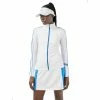 J.Lindeberg J. Lindeberg Tamara Mid Layer White Womens Golf Jacket 1 J.Lindeberg J. Lindeberg Tamara Mid Layer White Womens Golf Jacket -Golf Apparel Shop 26561 WHITE0000