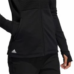Adidas Golf Adidas Cold.Rdy Black Womens Golf Jacket -Golf Apparel Shop 26945 BLACK 2 fd7325fc 25cb 4d61 927e 0e7646760a69