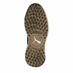 PUMA Golf Puma Ignite Elevate Spikeless Mens Golf Shoes -Golf Apparel Shop 27381 WHTBLKSILVER 4